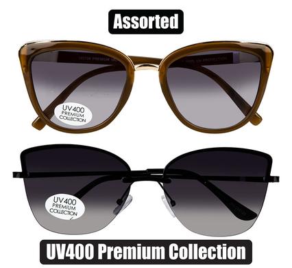 Sunglass pre/lds metal cateye