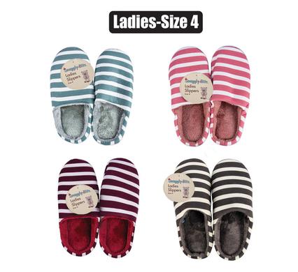 Slipper slip-in stripe size 4