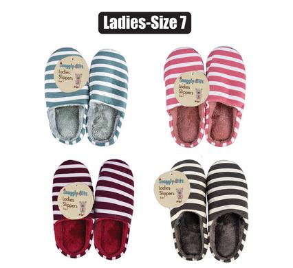 Slipper slip-in stripe size 7