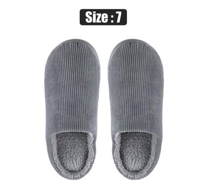 Slipper slip-in grey grain size 7