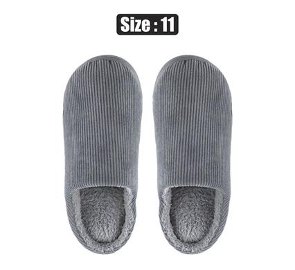 Slipper slip-in grey grain size 11