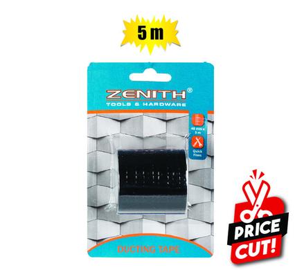 Tape ducting black 48mmx5m zenith