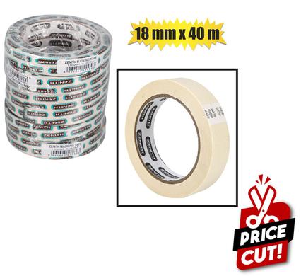 Tape masking 18mmx40m zenith