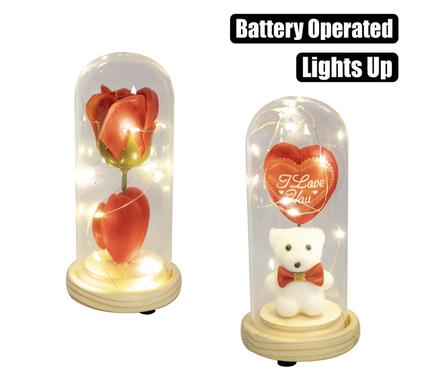 Orn occasion love forever dome asstd