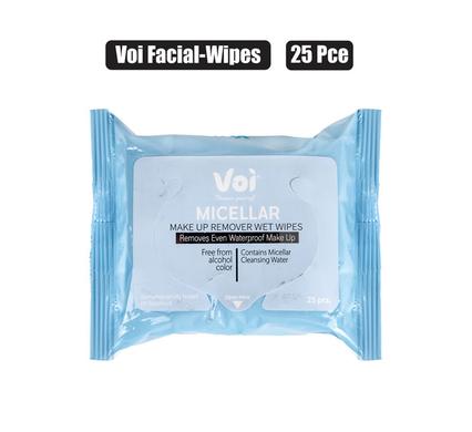 Voi facial-wipes micelar 25pce