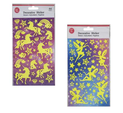 Sticker room decor glow-in-the-dark