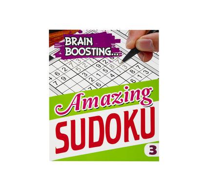 Book puzzle brain boosting sudoku 3
