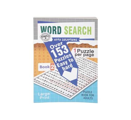 Book puzzle wordsearch 2
